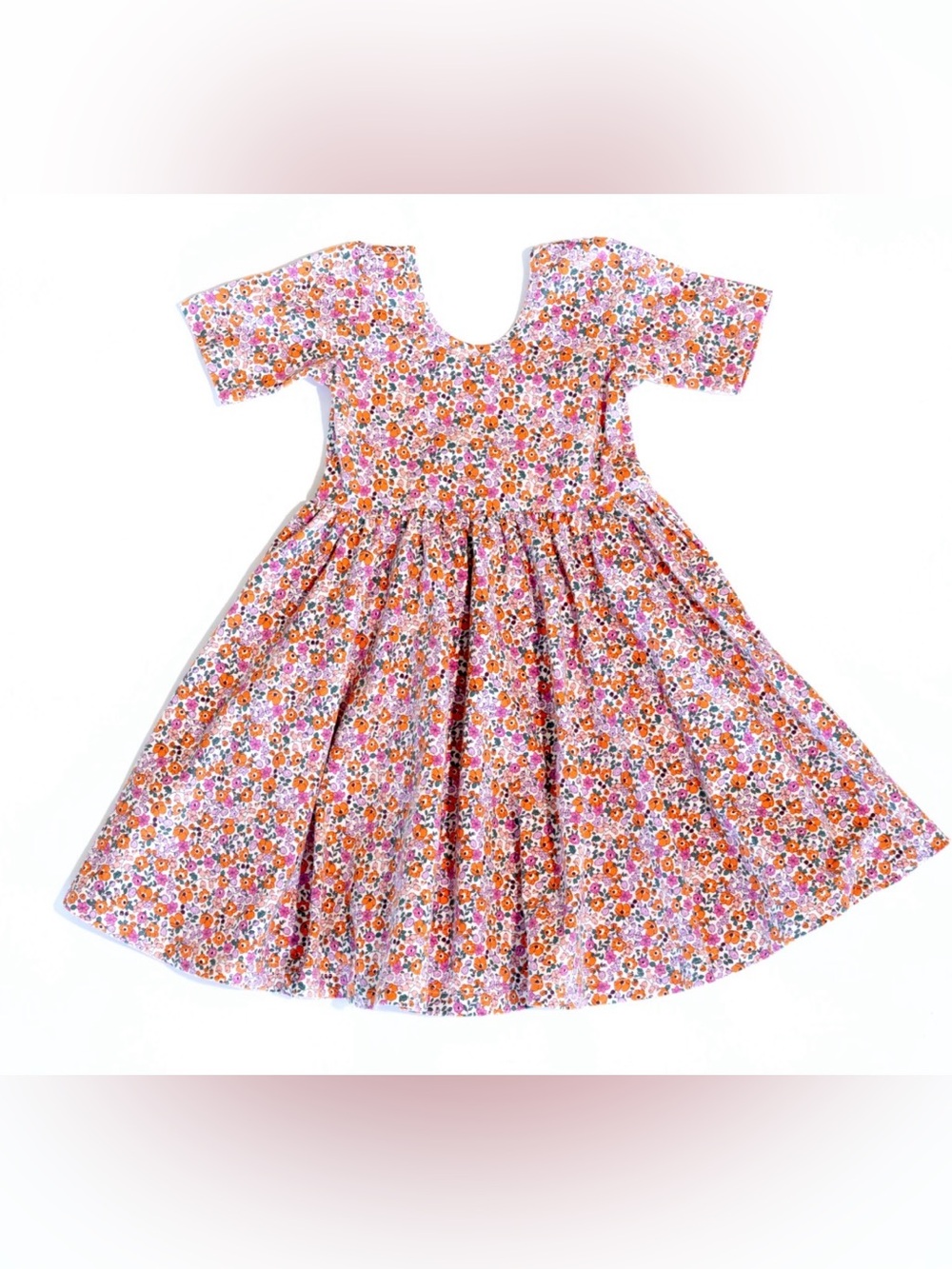 ALICE + AMES Short Sleeve Ballet Dress in Prim - 4T